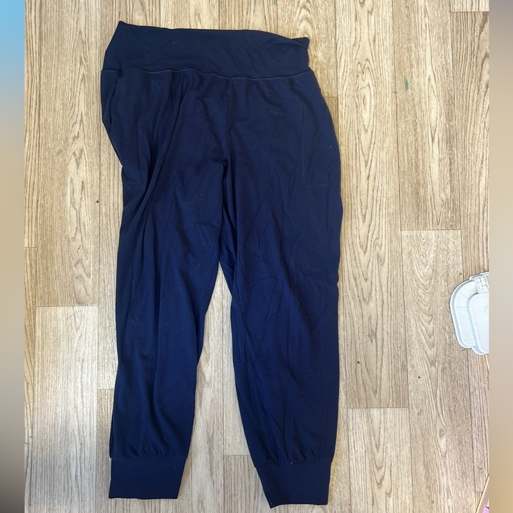 Athleta High Salutation Joggers in Black Size 1X